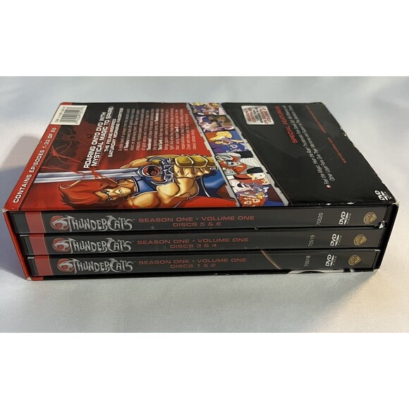ThunderCats Season 1 Volume 1 DVD 6 Disc Deluxe Box Set Episodes 1-33 - Picture 4 of 16